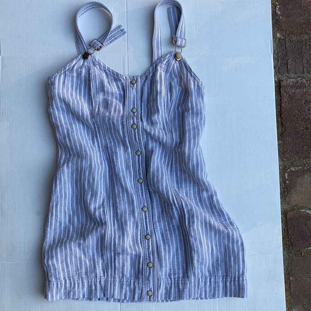Women’s Free People Living Color Stripe Mini Dress